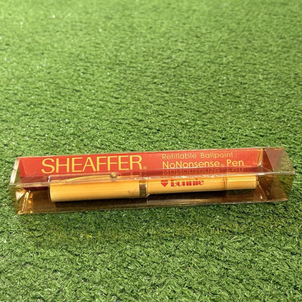 Vintage Sheaffer Nononsence Refillable‎ Black Ink "Bonnie" Pen Calligrapher